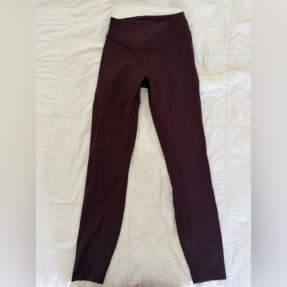 lululemon Wunder High-Waist Seamless Leggings 25” - Plum